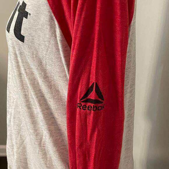 Reebok 2018 Crossfit Games TShirt Women’s Red and Gray Size Medium - Picture 4 of 5